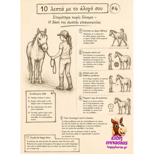 10 Minutes with Your Horse #4: Stopping Without Force – The Foundation of Good Communication