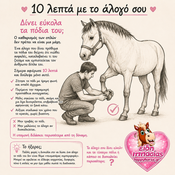 Δίνει εύκολα τα πόδια του;