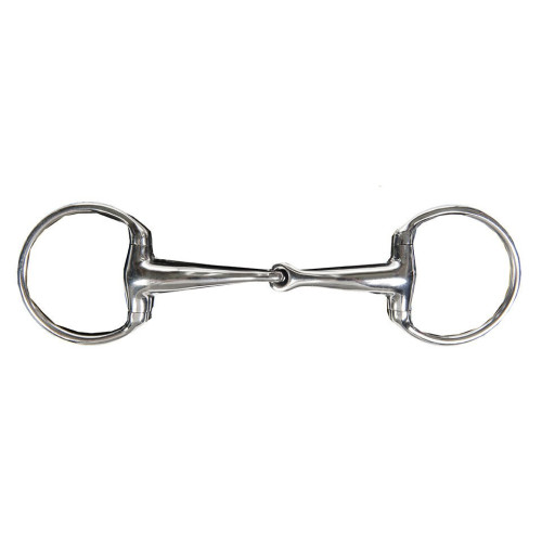 Eggbutt snaffle anatomic 18mm, stainless steel