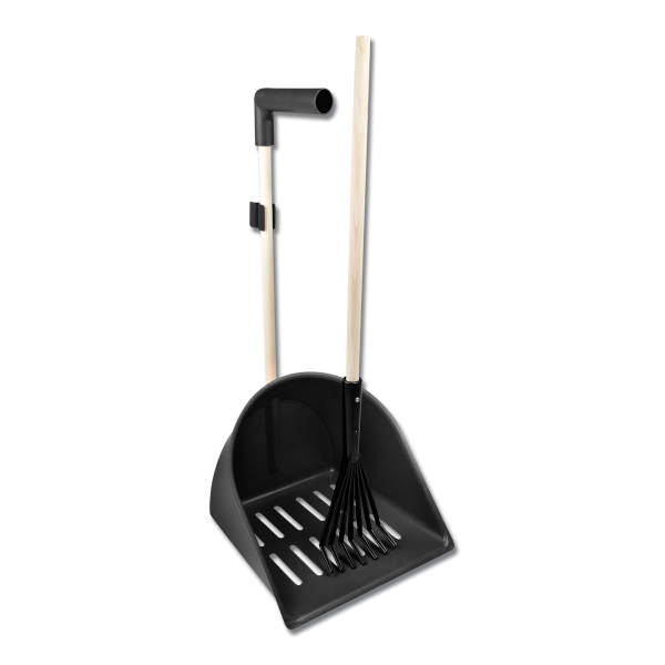 XL Shaker Manure Scoop with rake