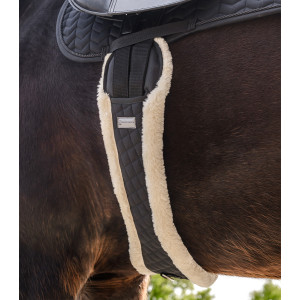 Moon long girth with teddy fur