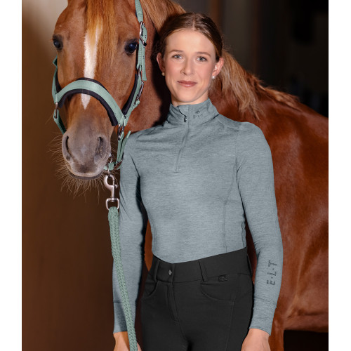 Milano functional zip shirt