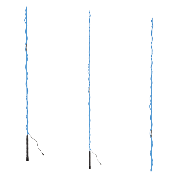 Lunging whip, can be dismantled, without ring