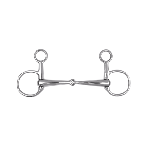 Baucher bit, single jointed