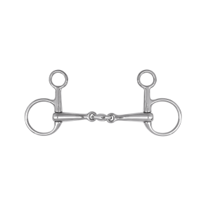 Baucher bit, double jointed