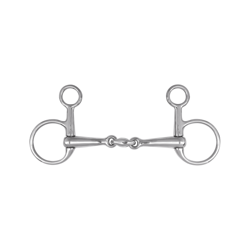 Baucher bit, double jointed