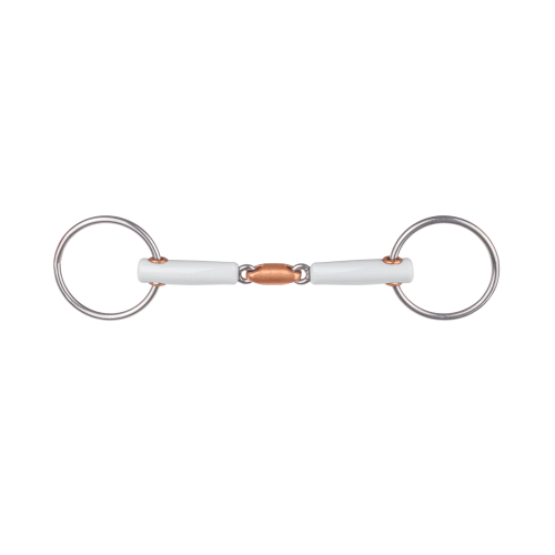 beris bridoon bit, double-jointed, ring 6cm