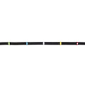Web reins with coloured loops