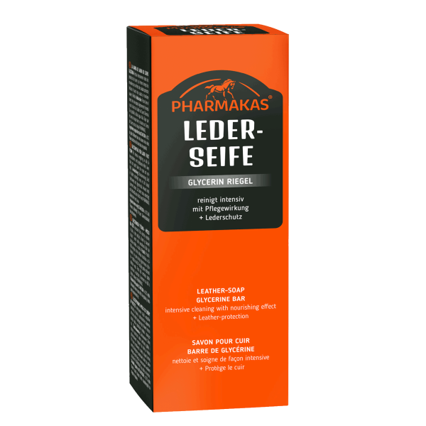 Pharmakas® Leder-Seife 200 g Riegel Pharmakas® Leder-Seife 200 g Riegel