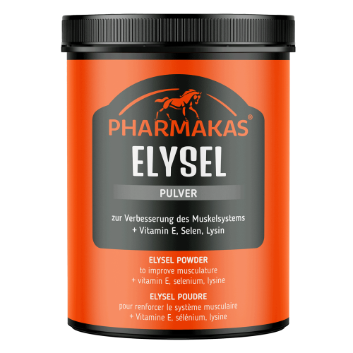 ELYSEL Pulver – Συμπλήρωμα Μυϊκής Υποστήριξης για Άλογα (Βιταμίνη E & Σελήνιο)