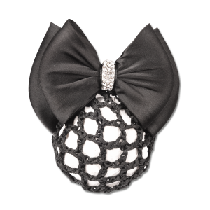 Bun Net With Bow And Clasp