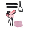 Shetland pony saddle set