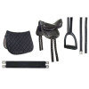 Shetland pony saddle set