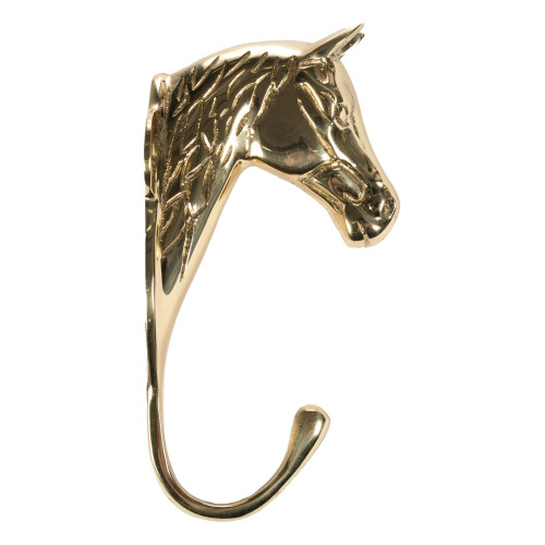 Horse head hook made of brass